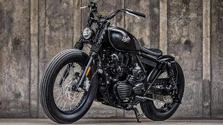 Bobber Style Modified Benelli Imperiale 400  Custom Benelli Imperiale 400 [upl. by Arodasi781]