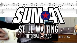 Still Waiting  Sum 41 Guitar Lesson  Tab [upl. by Augustine797]