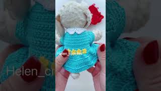 3 pieces customized clothes crochet dress stufftoys [upl. by Vasti655]