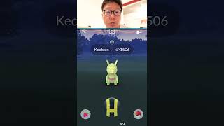 How To Catch Kecleon in Pokemon GO shorts [upl. by Emory]