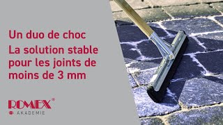 FR  Vidéo dinstruction pour le jointoiement avec ROMPOX  Sable de Jointoiment NP [upl. by Sandi]