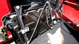 Vw New Beetle Window Motor Regulator Removal [upl. by Kylynn664]