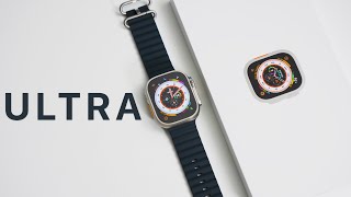 Apple Watch Ultra Unboxing Setup and First Look [upl. by Morganica]