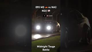 GT7 BMW M3 vs Honda NSX Touge Battle gt7 touge jdmcars eurocars jdm drift initiald [upl. by Konstantin]