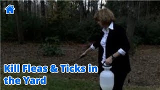 Garden amp House Pests  How to Kill Fleas amp Ticks in the Yard [upl. by Anwaf377]