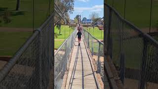 Pinjarra rope bridge WA westernaustralia travel foryou [upl. by Kitchen]