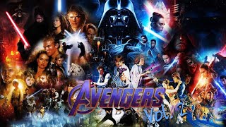 Avengers Endgame End Credits Star Wars Edition Vol 2 [upl. by Novihs]