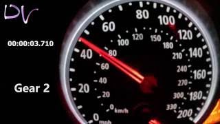 BMW M6 Acceleration 0170 kmh 0106 mph [upl. by Eelyam]