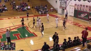 Oak Harbor High School vs Otsego High School Mens JV Basketball [upl. by Lerrej]