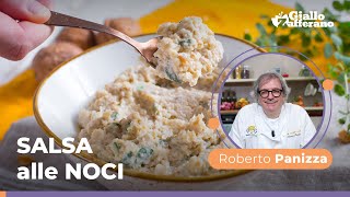 SALSA alle NOCI la RICETTA LIGURE dello chef ROBERTO PANIZZA🌿😋 [upl. by Davena]