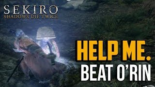 Sekiro  How to Beat ORin of the Water Easy Method [upl. by Kellsie28]