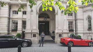 Luxury Langham Hotel and Beautiful Cavendish Square  London Architecture [upl. by Augustine]