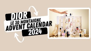 DIOR Advent Calendar 2024 beautycalendars [upl. by Ninetta]