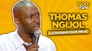 Thomas Ngijol  LA MUSIQUE POUR LES VIEUX  Spectacle À block [upl. by Nnaul144]