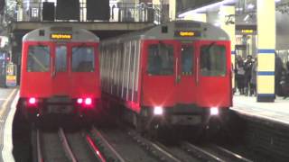 London Underground District Line Aldgate East Station [upl. by Anitsuj]