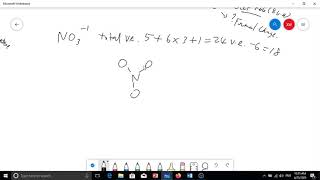 Module 12 Lecture Lewis Structure 8 NO3 ion [upl. by Rogers]