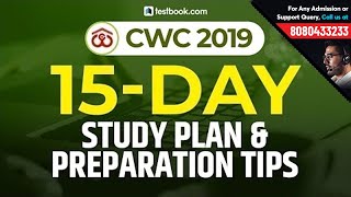 15 Day Study Plan for CWC 2019 Exam  CWC Superintendent Strategy amp Tips  CWC Admit Card 2019 [upl. by Zipporah775]