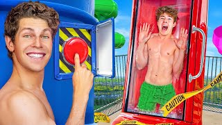 100 Things You Should NEVER Do at a Waterpark ft Ben Azelart [upl. by Franny]