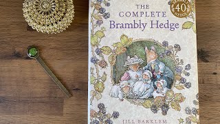 THE COMPLETE BRAMBLY HEDGE JILL BARKLEM  FLIP THROUGH [upl. by Ecylahs278]