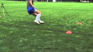 T4 Soccer  505 Agility Test [upl. by Akili452]