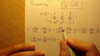 Fluid Kinematics Example 3 Vorticity Fluid Mechanics 18 [upl. by Conah]