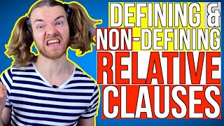 Reduced Relative Clauses  Defining and Non Defining Relative Clauses  Advanced Grammar Lesson [upl. by Hershell]