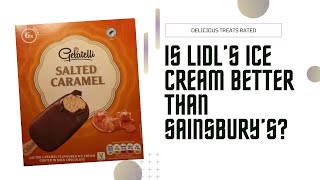 Rating the Gelatelli Salted Caramel Ice Cream 🍦 [upl. by Lekcar]