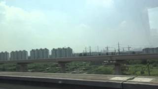 Shanghai Maglev train 18 miles in 7 minutes Part one [upl. by Asiek]