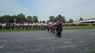 2024 PPBSO Drummers Salute to Max Rayne  in honour of Ken Eller [upl. by Guilbert]