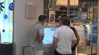 Wayfinding Kiosk in Central Shopping mall [upl. by Assilrac]