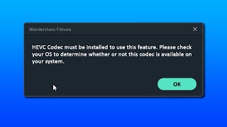 HEVC Codec must be installed to use this feature FIX  InfoHoop [upl. by Chucho331]