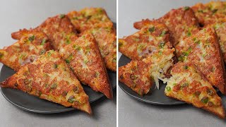 Cheese Toast Cheese Bread Toast  Easy Bread Snacks Recipe  Yummy [upl. by Adnerad]