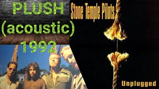 PLUSH acoustic version by Stone Temple Pilots  lyric song [upl. by Rogergcam]