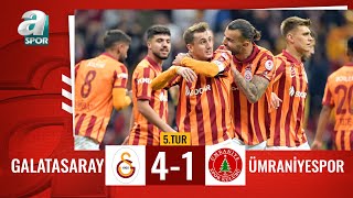 Galatasaray 41 Ümraniyespor Ziraat Türkiye Kupası 5 Tur  A Spor  18012024 [upl. by Ferri317]