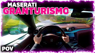 HeartPounding Maserati Granturismo S 47 POV Experience [upl. by Annaiel]