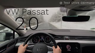 VW Passat B8 20 TDI 150 PS 2021 Test Drive [upl. by Tallia]