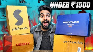 My Top 5 Shoes Under rs1500 🔥 Best shoes under 2000 Redtape  sparx  campus  Lakshay thakur [upl. by Anawal790]