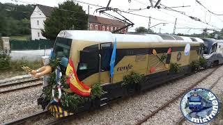 Tren fluvial quotpiragüeroquot del 86 Descenso Internacional del Sella 2024 02 y 03082024 [upl. by Aihsikal119]