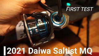 Unboxing the 2021 Daiwa Saltist MQ  Tested On A BEAST Immediately  A First Look amp Specs [upl. by Namwob]