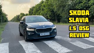 Why you should consider Skoda Slavia 15 DSG Review Fuel Efficiency ACT Working✅Highway Cruising [upl. by Daisie]