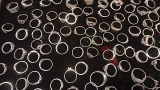 রুপার আংটির ডিজাইন  Simple silver ring designs for girls ang boys  Shopping idea  Cumilla [upl. by Ellerrehs458]