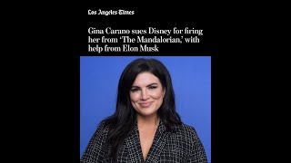 Gina Carano Suing Disney [upl. by Lura272]