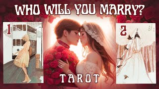 WHO Will you MARRY Tarot PICK A CARD [upl. by Rolland956]