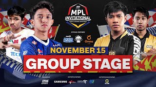 BAHASA INDONESIA ONE Esports MPL Invitational 2023  Hari 1  Group Stage [upl. by Airdnal]