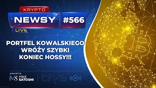 PORTFEL KOWALSKIEGO WRÓŻY SZYBKO KONIEC HOSSY A BITCOIN DALEJ ROŚNIE [upl. by Euqinue129]