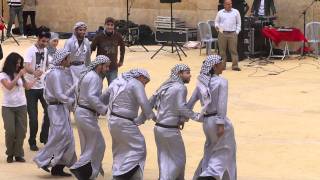 Uniting in Diversity Open Day and Fair  Palestinian Dabke  Peace Corps Jordan [upl. by Niggem430]