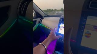 Car ambient light complete information new creta facelift best ambient light features [upl. by Philine]