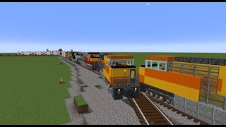 Minecraft Create Mod Kismet Train Collision [upl. by Primrosa]