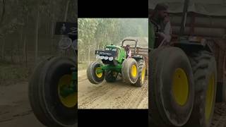 Karan note song John Deere tractor with big trolley video youtubeshorts shorts viralvideos [upl. by Crain]