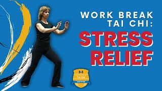 5 MINUTE Tai Chi Break Stress Relief [upl. by Apul]